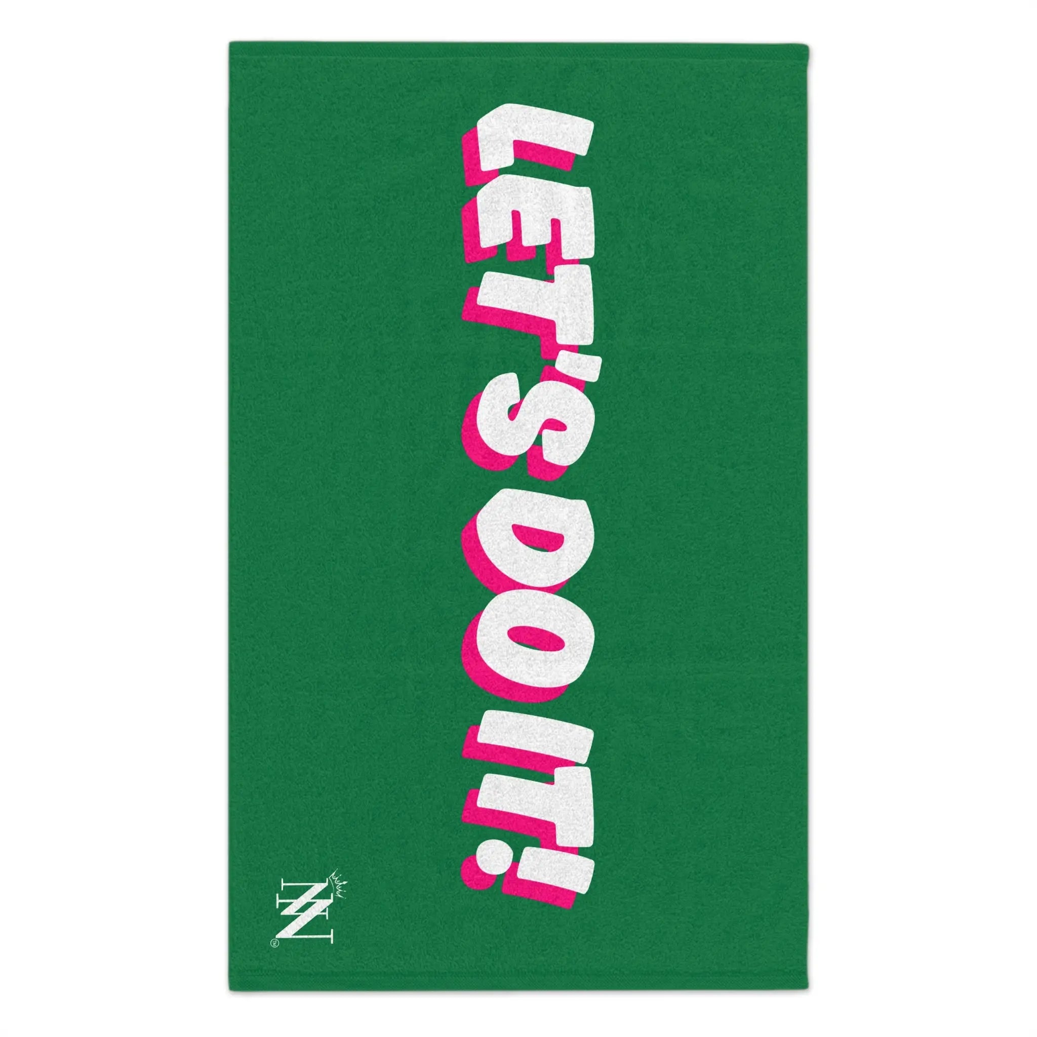Let’s Do It! Green | Mix & Match Soft Fun-Flirty Lovers’ Towels