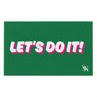 Let’s Do It! Green | Mix & Match Soft Fun-Flirty Lovers’ Towels