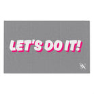 Let’s Do It! Grey | Mix & Match Soft Fun-Flirty Lovers’ Towels