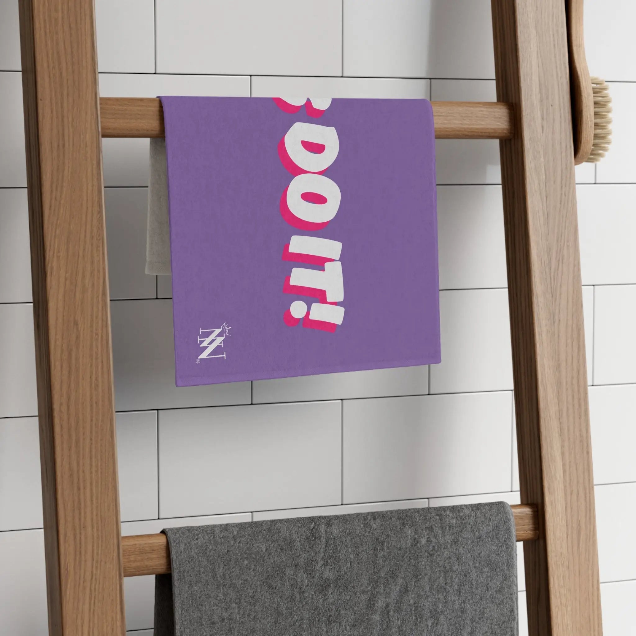 Let’s Do It! Lavendar | Mix & Match Soft Fun-Flirty Lovers’ Towels