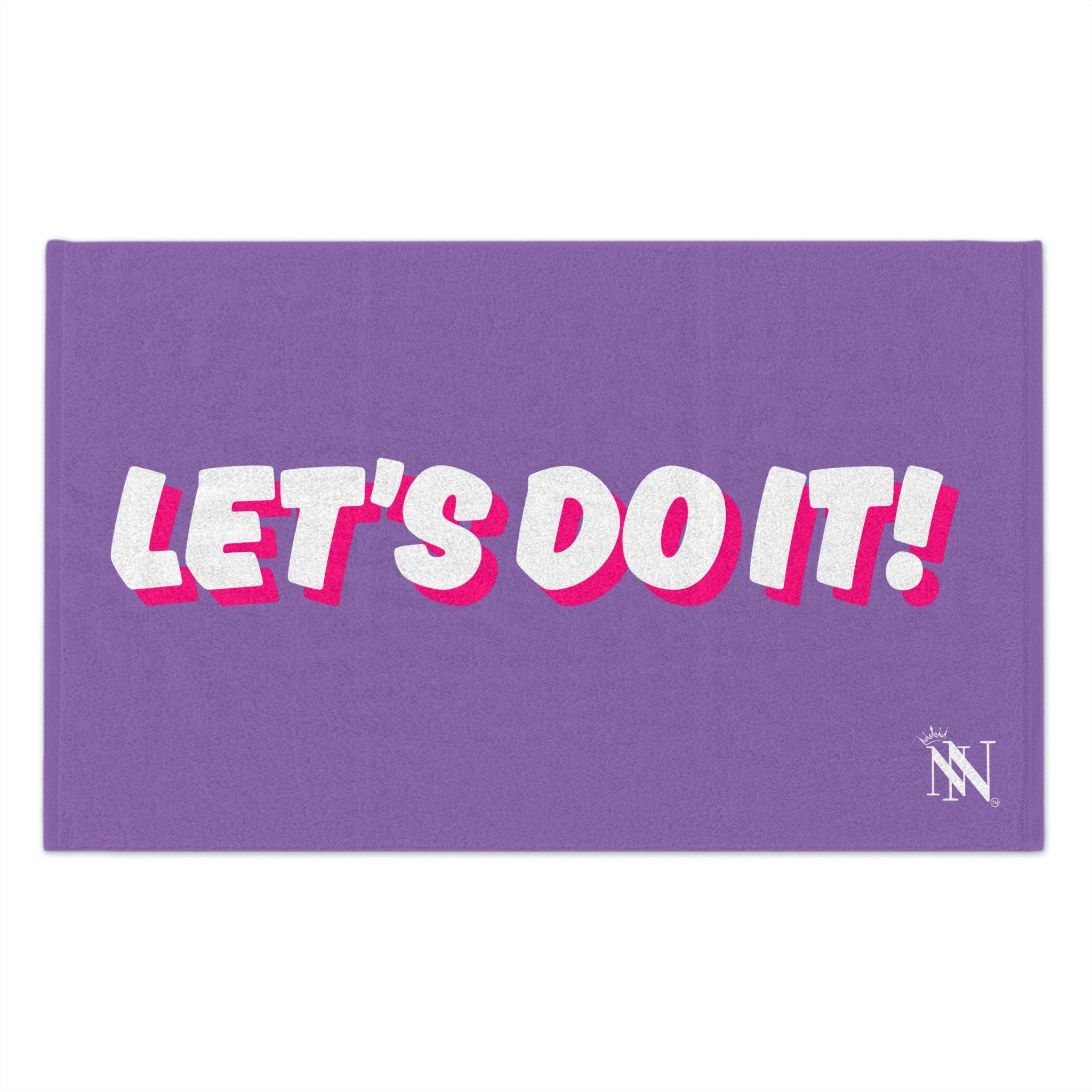 Let’s Do It! Lavendar | Mix & Match Soft Fun-Flirty Lovers’ Towels