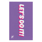 Let’s Do It! Lavendar | Mix & Match Soft Fun-Flirty Lovers’ Towels