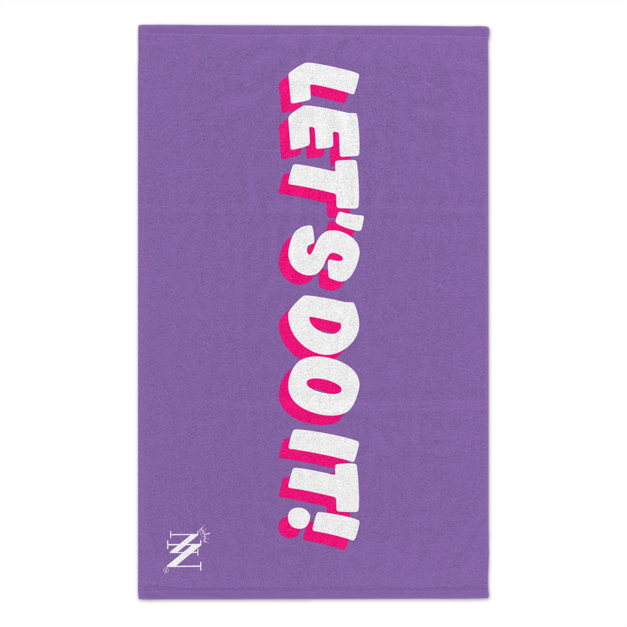 Let’s Do It! Lavendar | Mix & Match Soft Fun-Flirty Lovers’ Towels