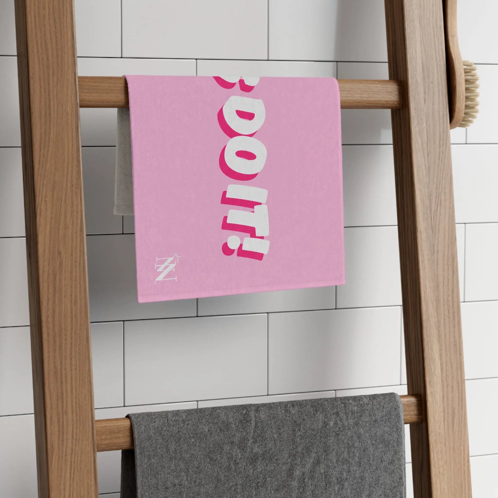 Let’s Do It! Light Pink | Mix & Match Soft Fun-Flirty Lovers’ Towels