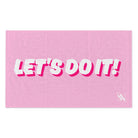 Let’s Do It! Light Pink | Mix & Match Soft Fun-Flirty Lovers’ Towels
