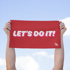 Let’s Do It! Red | Mix & Match Soft Fun-Flirty Lovers’ Towels