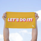 Let’s Do It! Yellow | Mix & Match Soft Fun-Flirty Lovers’ Towels