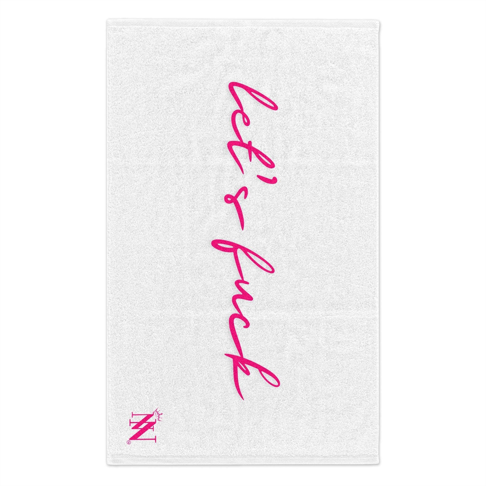 Let’s Fuck White | Mix & Match Soft Fun-Flirty Lovers’ Towels