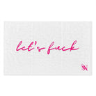 Let’s Fuck White | Mix & Match Soft Fun-Flirty Lovers’ Towels