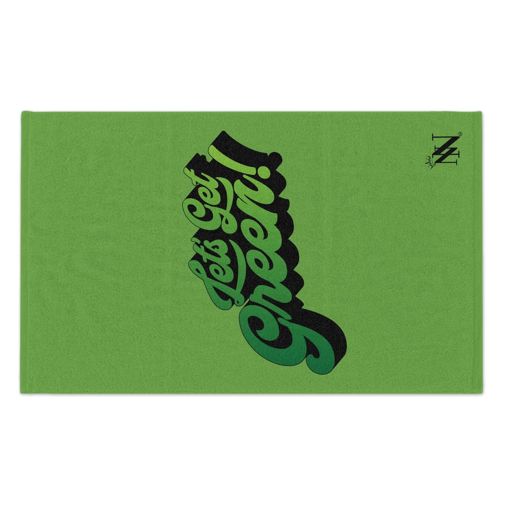 Let’s Get Green | Mix & Match Soft Fun-Flirty Lovers’ Towels