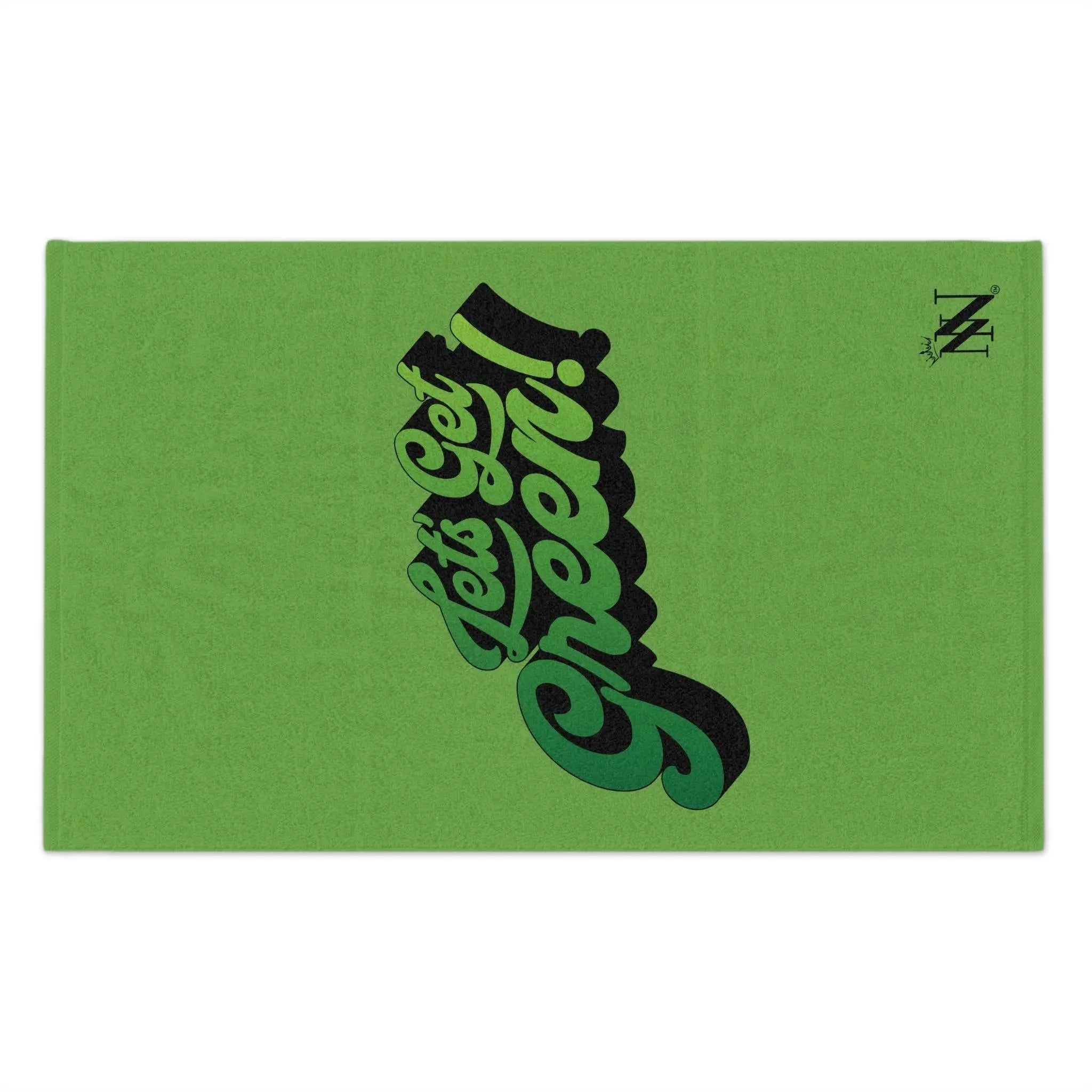 Let’s Get Green | Mix & Match Soft Fun-Flirty Lovers’ Towels