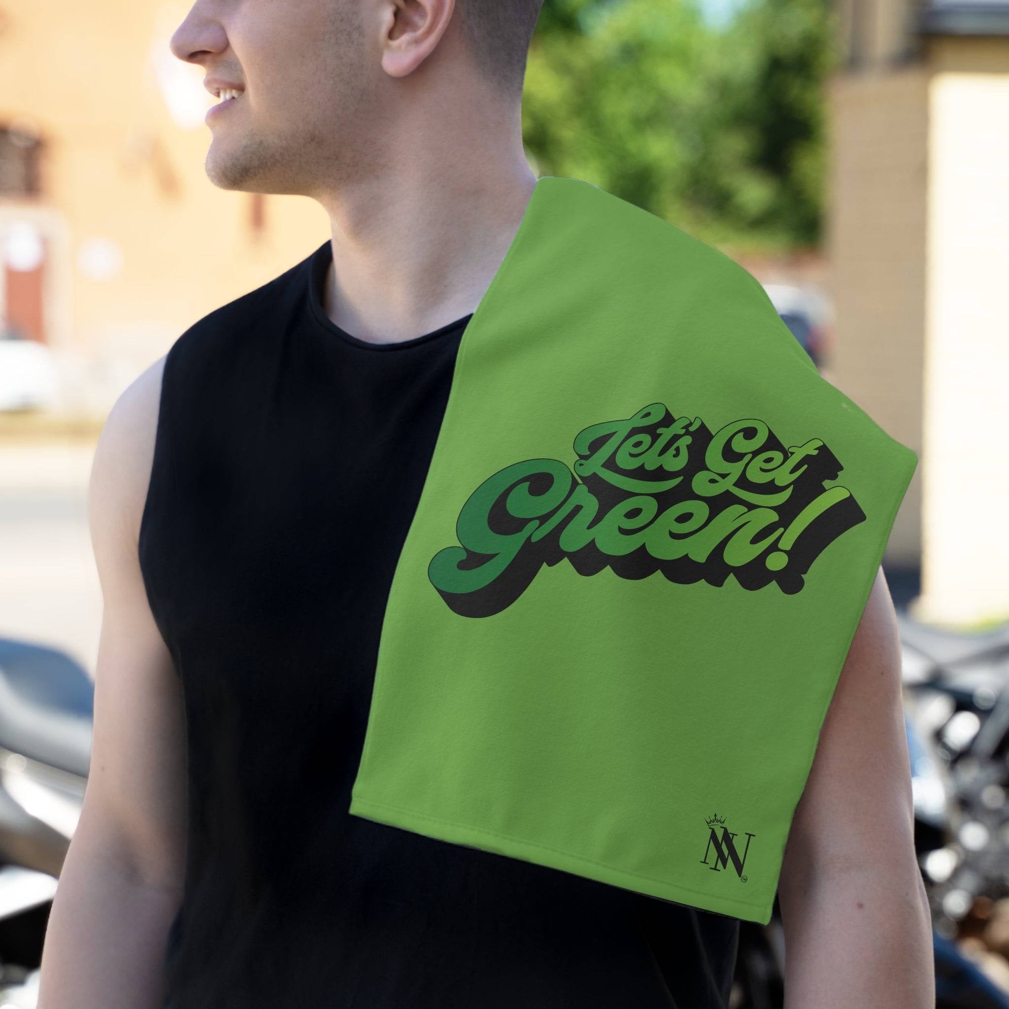 Let’s Get Green | Mix & Match Soft Fun-Flirty Lovers’ Towels