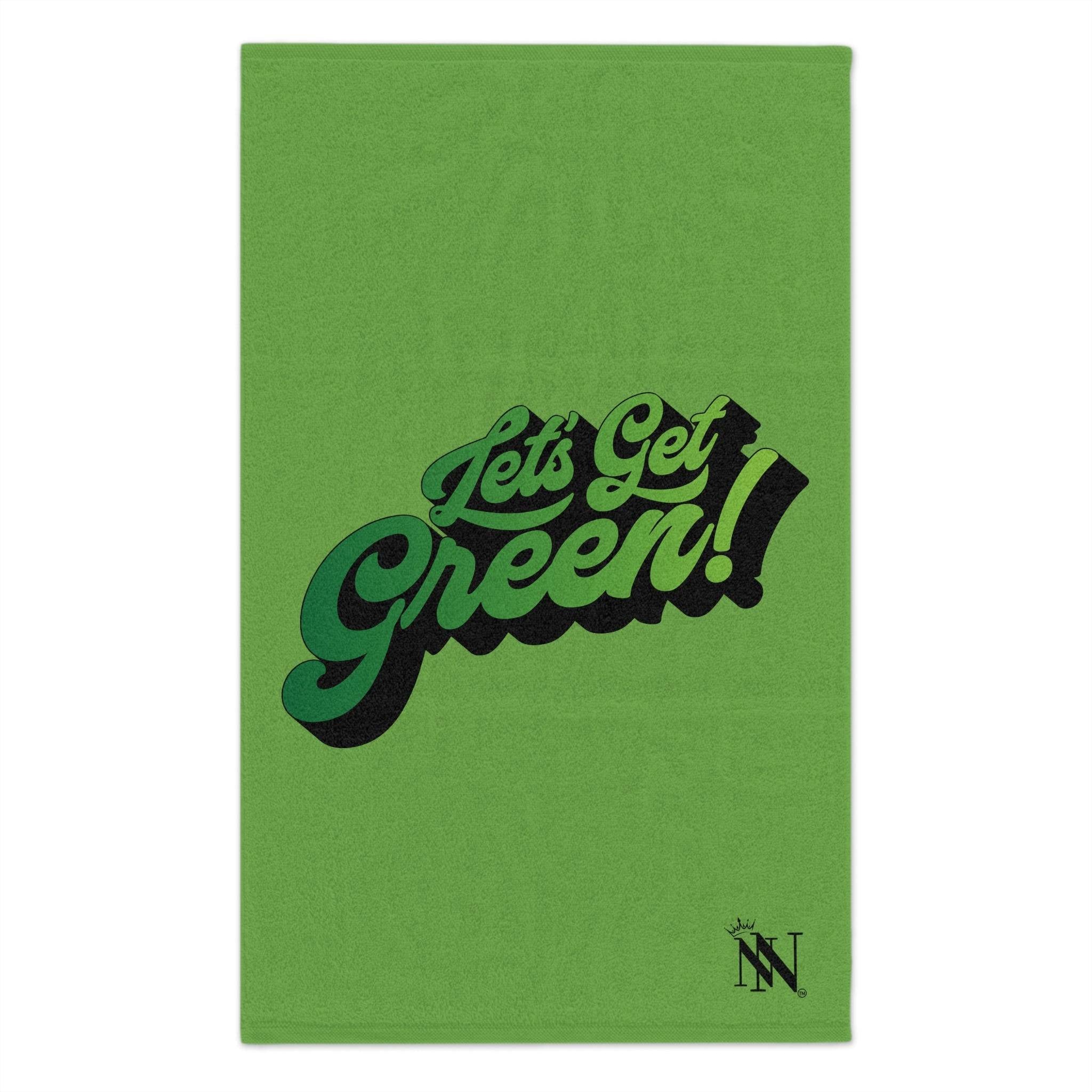Let’s Get Green | Mix & Match Soft Fun-Flirty Lovers’ Towels