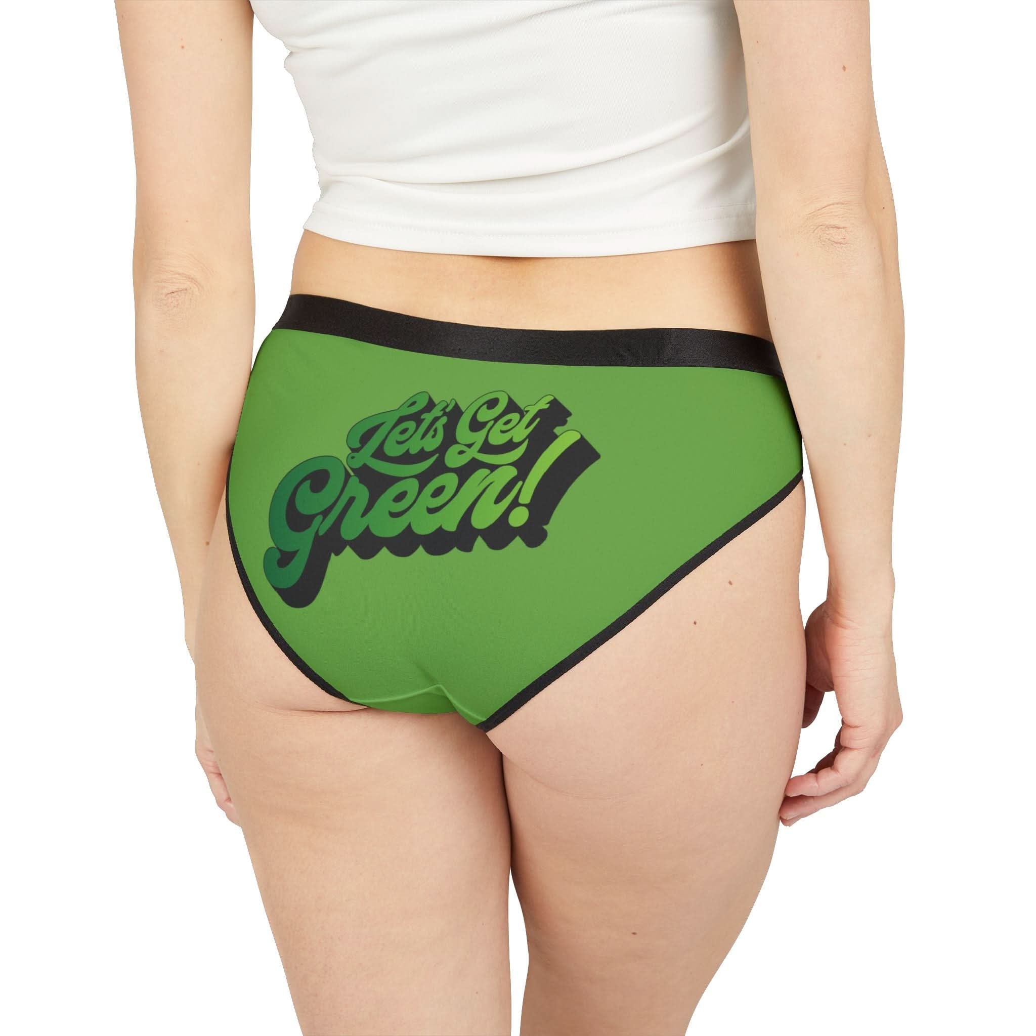 Let’s Get Green | Mix & Match Women’s Fun-Flirty Lovers’ Panties