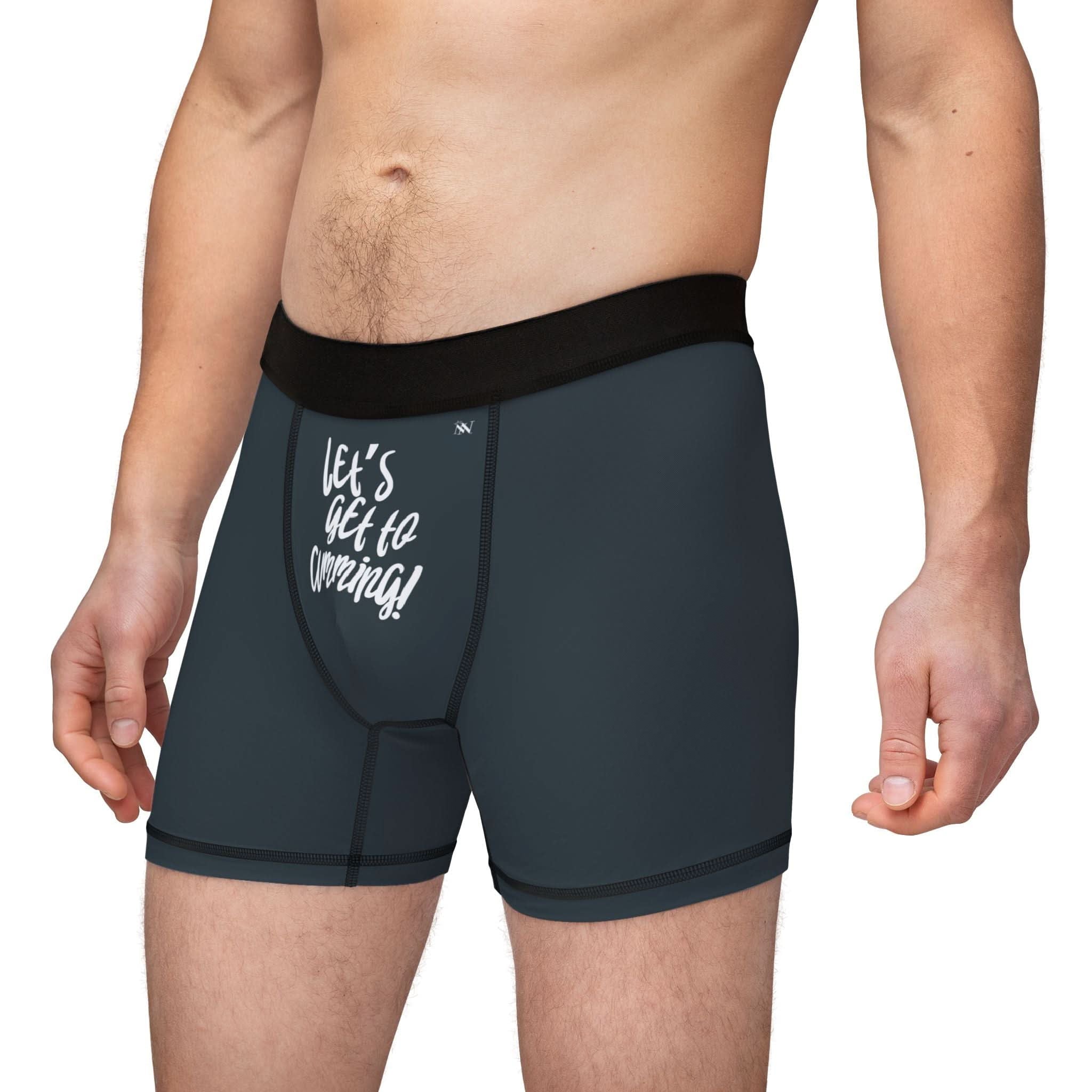 Let’s Get to Cumming! | Mix and Match Fun-Flirty Lovers’ Boxer Briefs