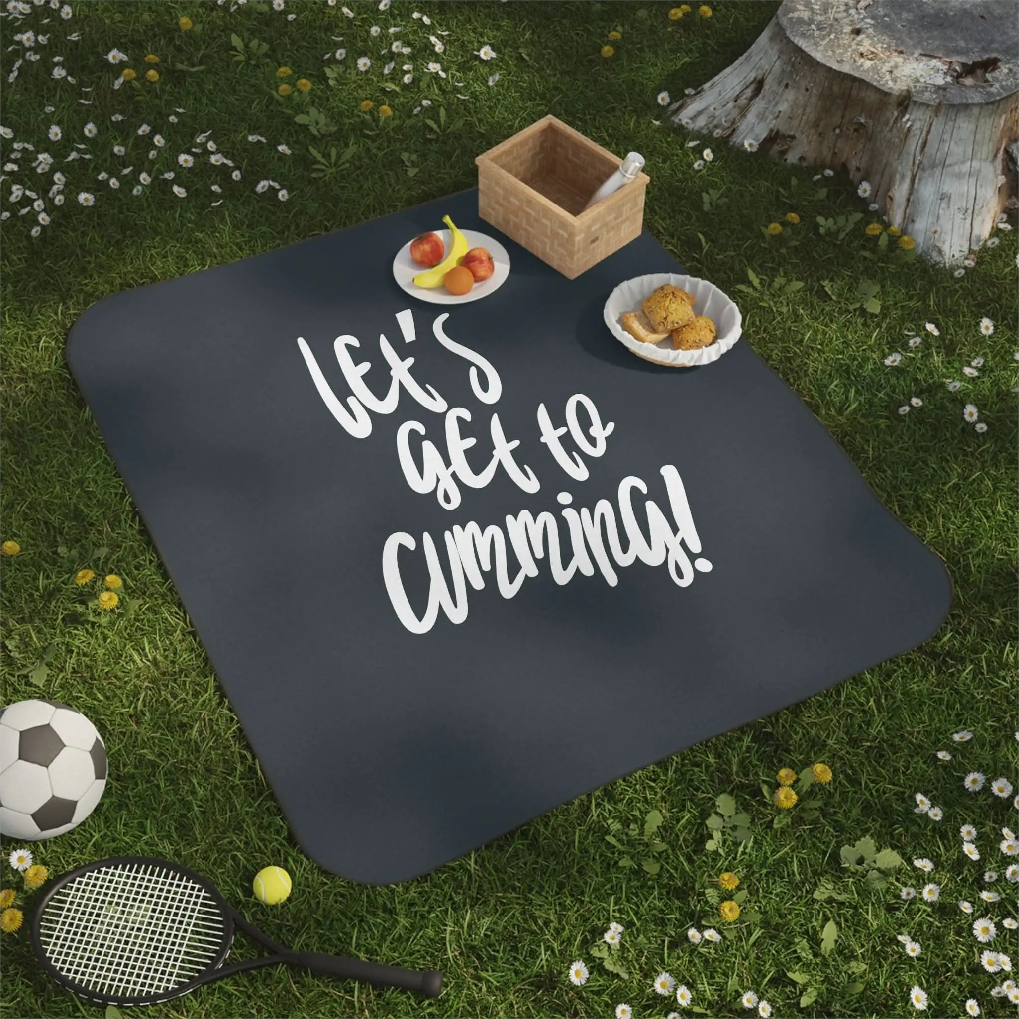 Let’s Get to Cumming! | Mix Match Fun-Flirty Lovers’ Water-Resistant Blankets
