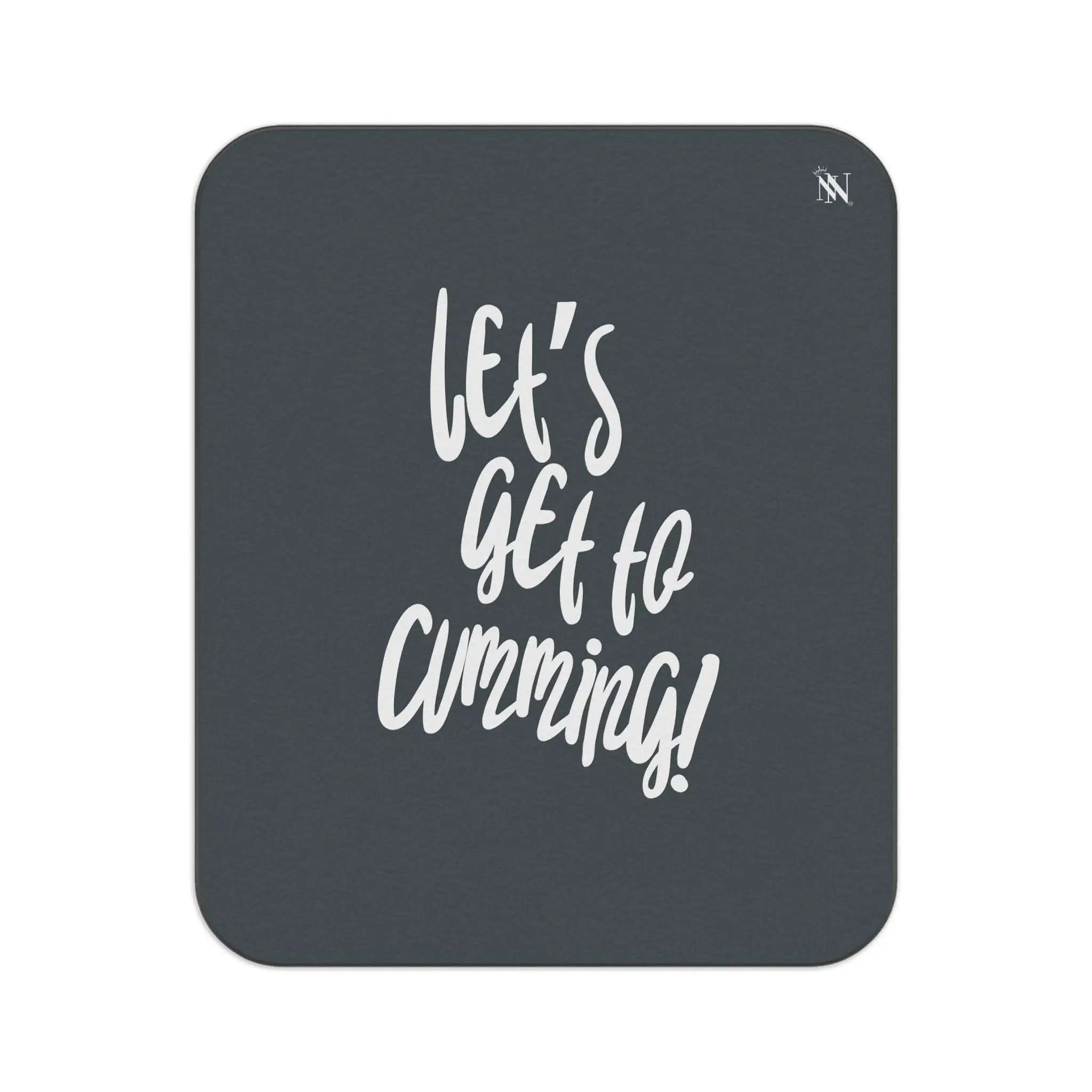 Let’s Get to Cumming! | Mix Match Fun-Flirty Lovers’ Water-Resistant Blankets