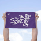 Let’s Get to Cumming! Purple | Mix & Match Soft Sex Towels | Flirty Lovers’ Gifts