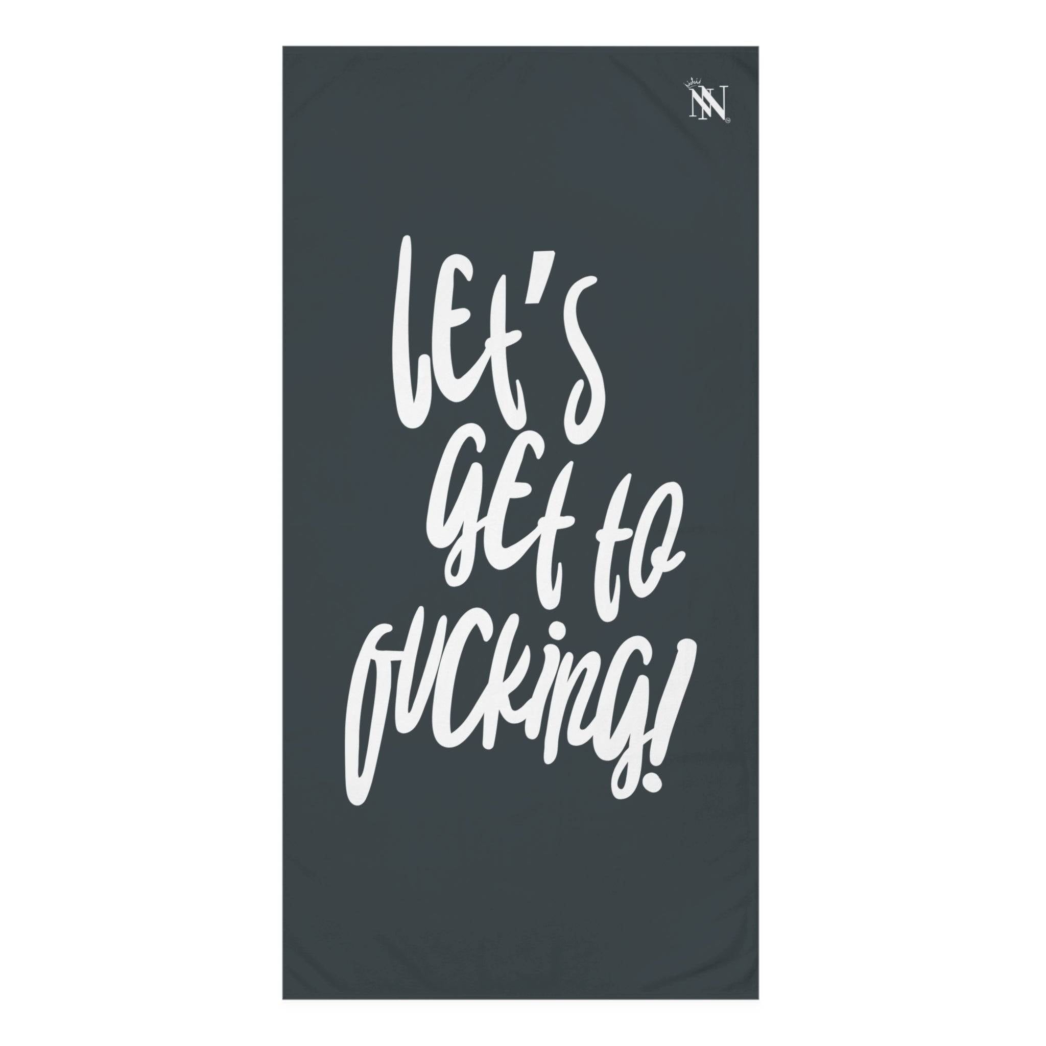 Let’s Get to Fucking! | Mix & Match Naughty XL Fun-Flirty Lovers’ Towels