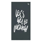 Let’s Get to Fucking! | Mix & Match Naughty XL Fun-Flirty Lovers’ Towels