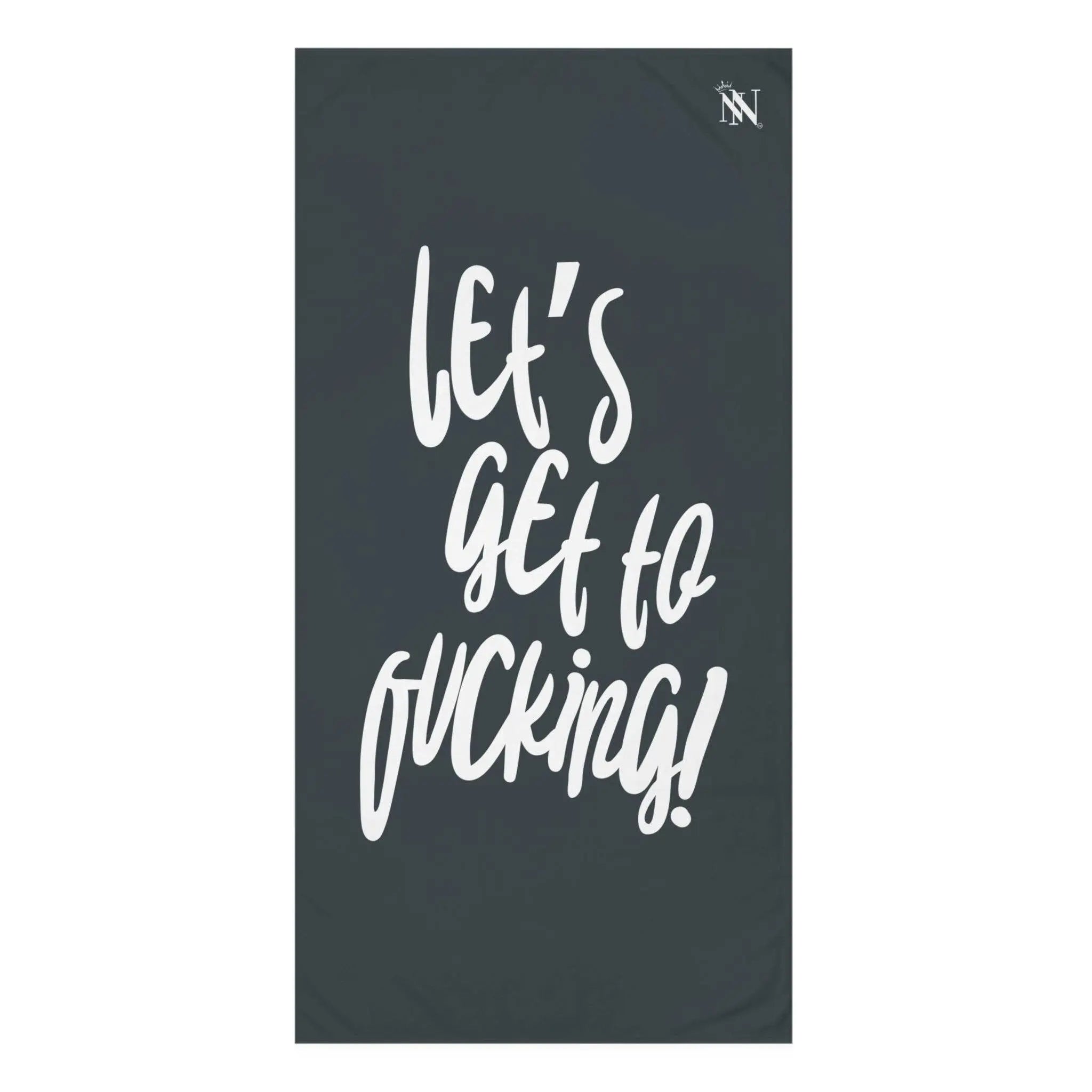 Let’s Get to Fucking! | Mix & Match Naughty XL Fun-Flirty Lovers’ Towels