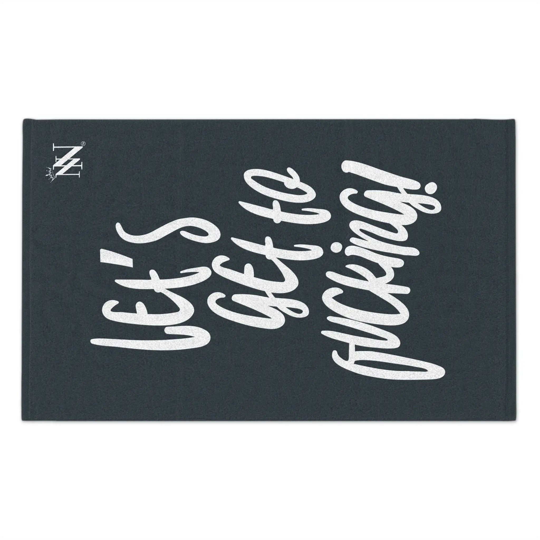 Let’s Get to Fucking! | Mix & Match Soft Fun-Flirty Lovers’ Towels
