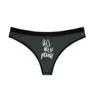 Let’s Get to Fucking! | Mix & Match Women’s Fun-Flirty Lovers’ Thongs