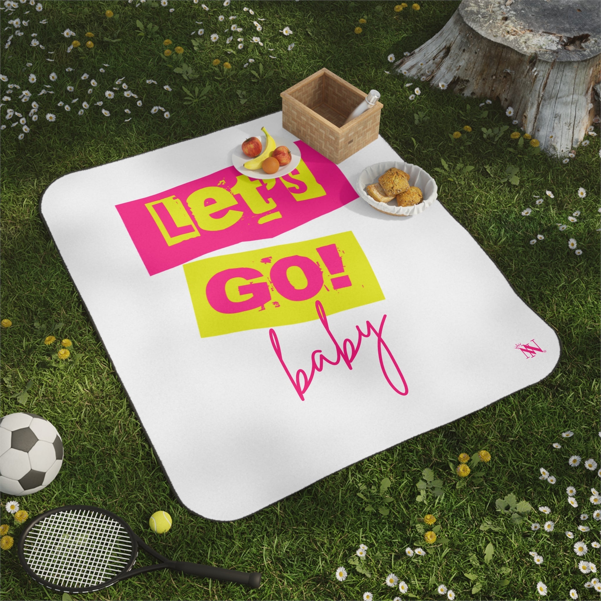 Let’s Go! Baby | Mix Match Fun-Flirty Lovers’ Water-Resistant Blankets