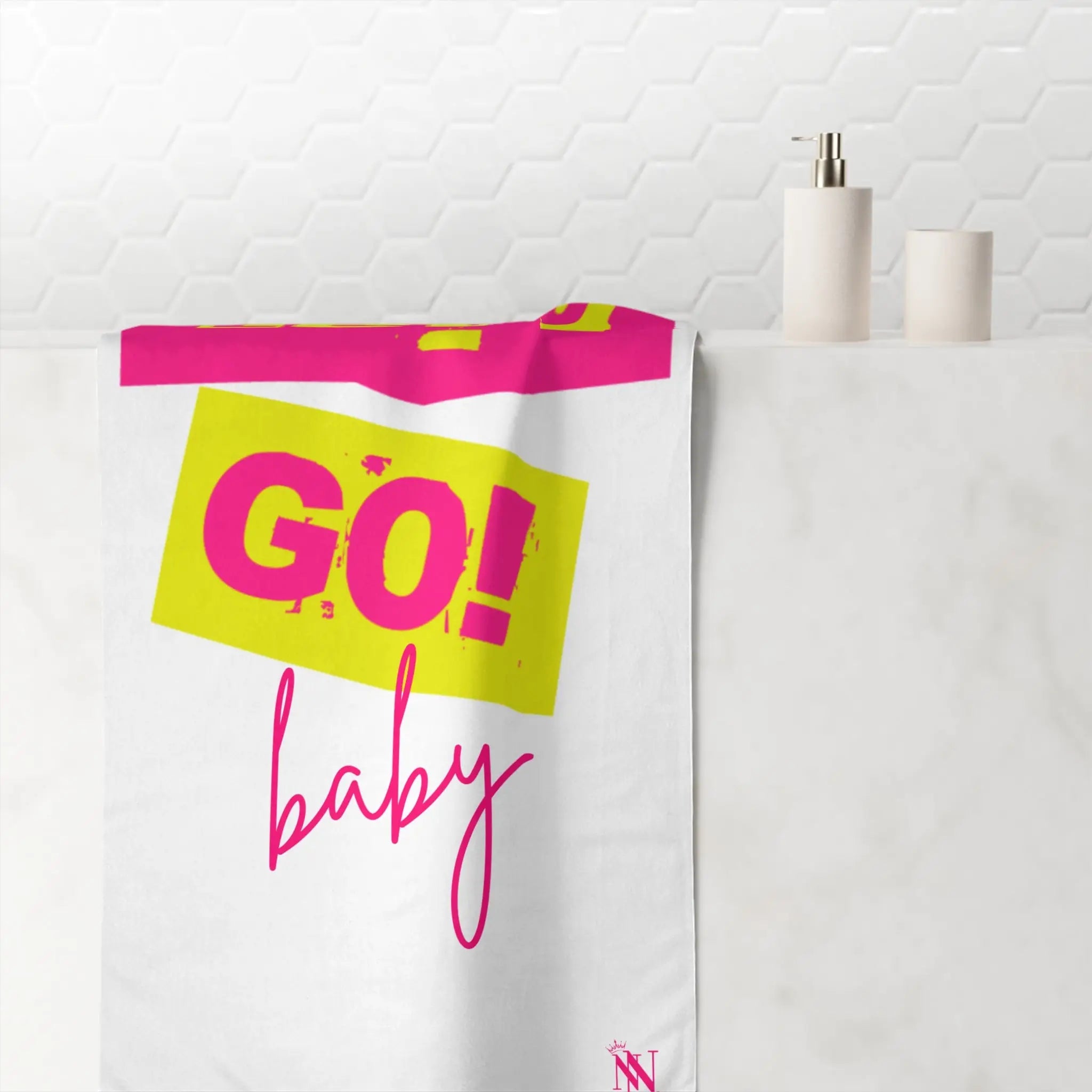 Let’s Go! Baby | Mix & Match XL Fun-Flirty Lovers’ Towels