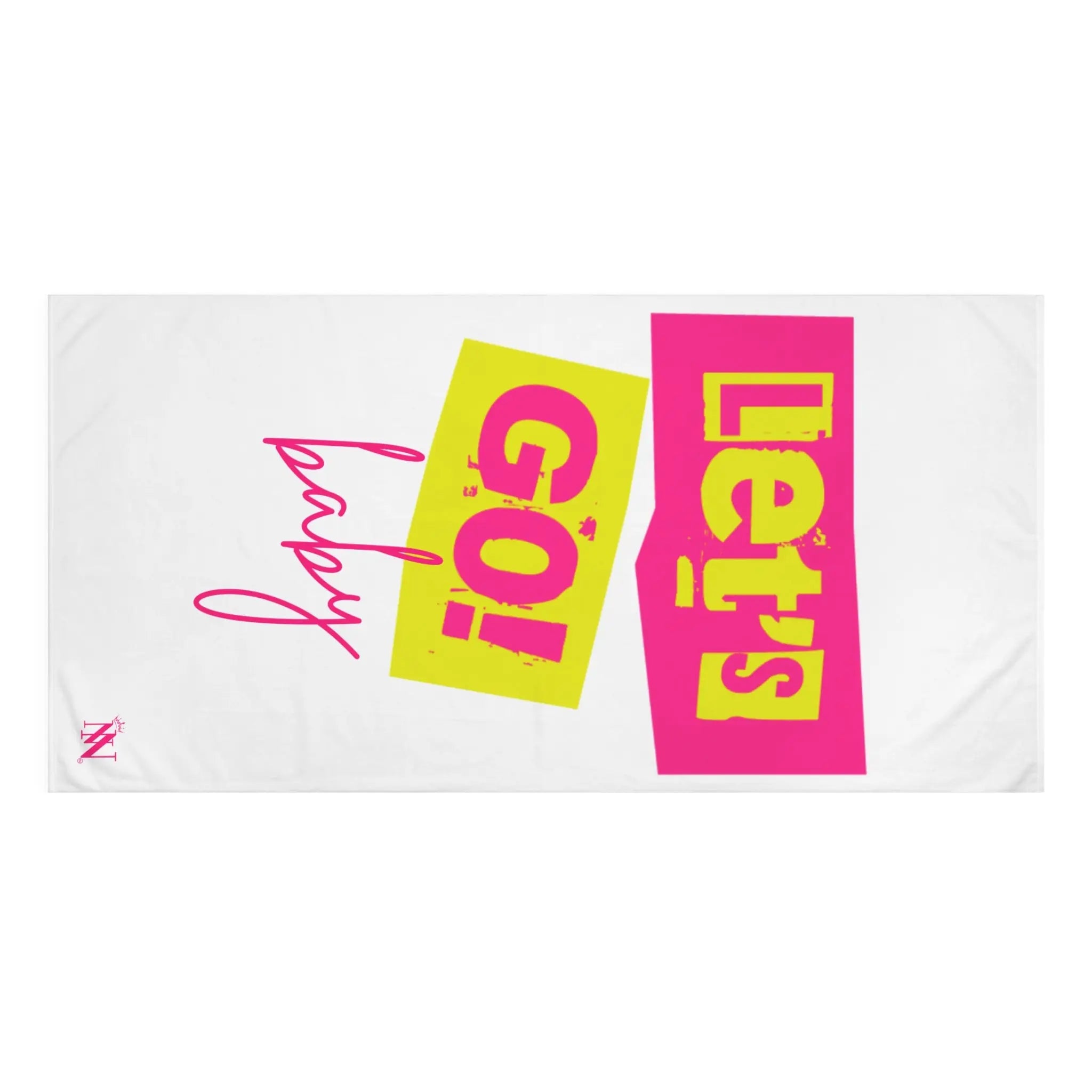 Let’s Go! Baby | Mix & Match XL Fun-Flirty Lovers’ Towels