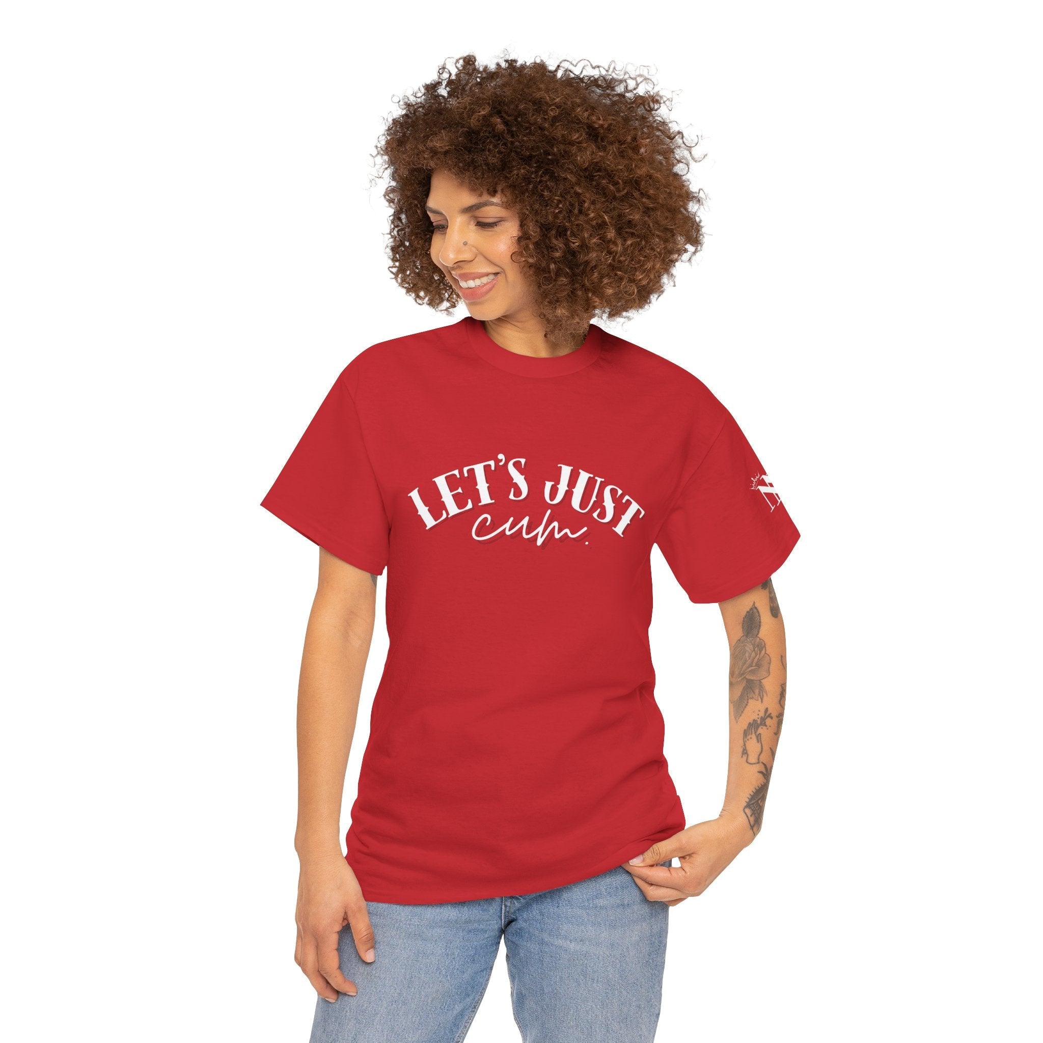 Let’s Just Cum | Mix & Match 100% Cotton Unisex Fun-Flirty Lovers’ Tees