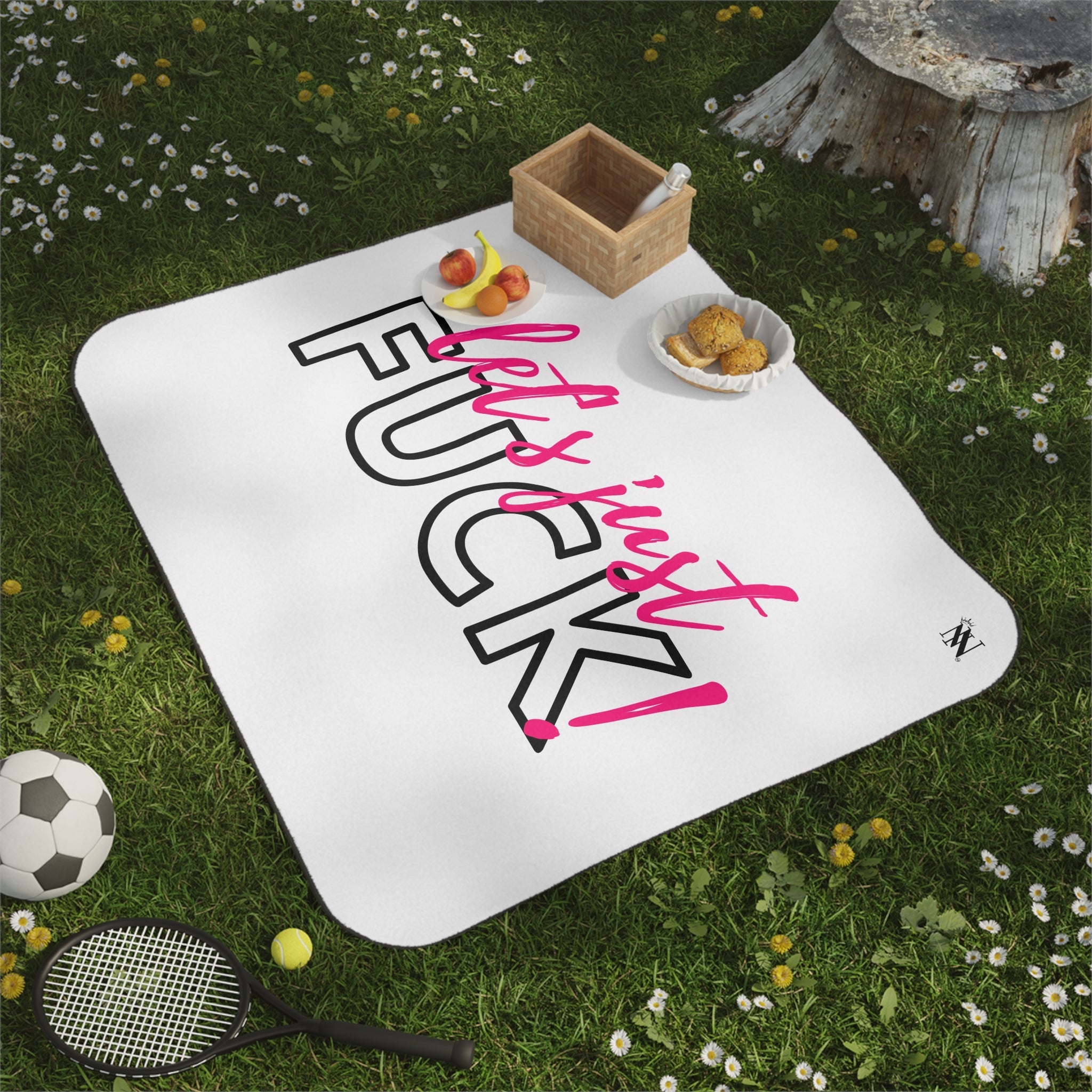 Let’s Just Fuck! | Mix Match Fun-Flirty Lovers’ Water-Resistant Blankets