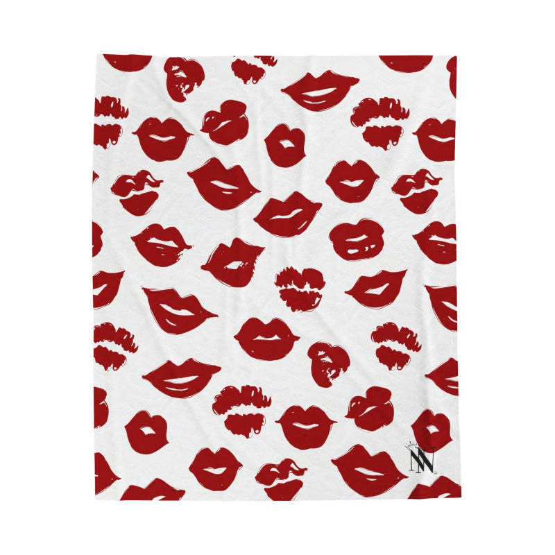Lets Kiss Lips | Mix & Match Fun-Flirty Lovers’ Blankets