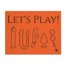Let’s Play Orange | Mix & Match Playful Fun-Flirty Lovers’ Toy Mats