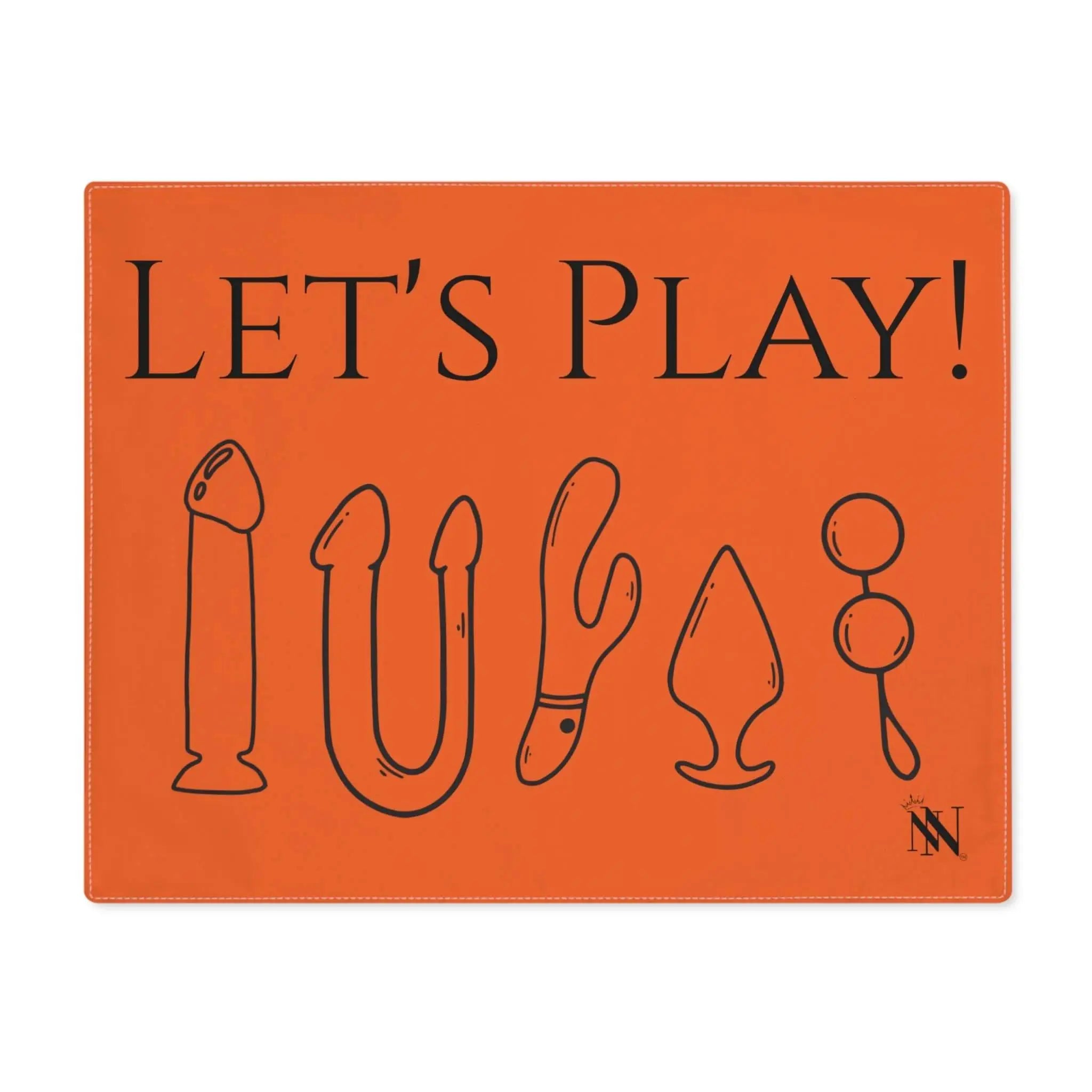 Let’s Play Orange | Mix & Match Playful Fun-Flirty Lovers’ Toy Mats