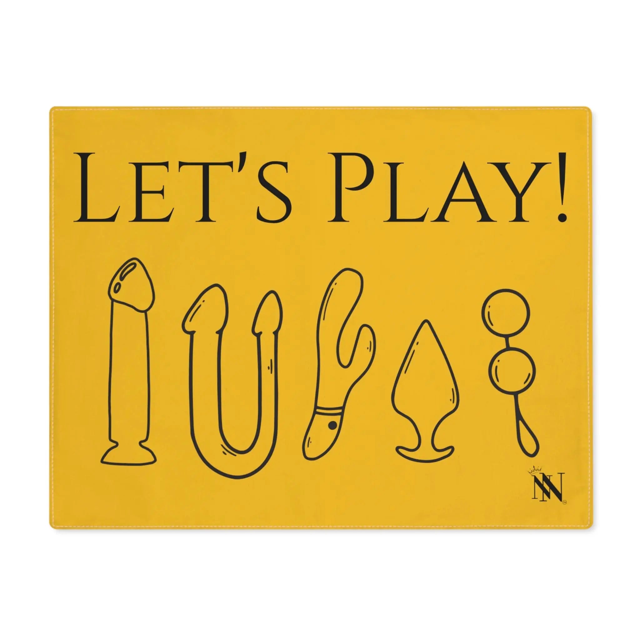 Let’s Play Yellow | Mix & Match Playful Fun-Flirty Lovers’ Toy Mats