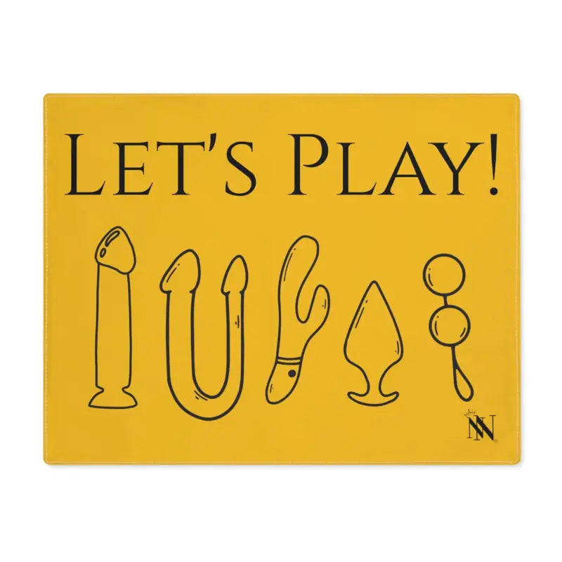 Let’s Play Yellow | Mix & Match Playful Fun-Flirty Lovers’ Toy Mats