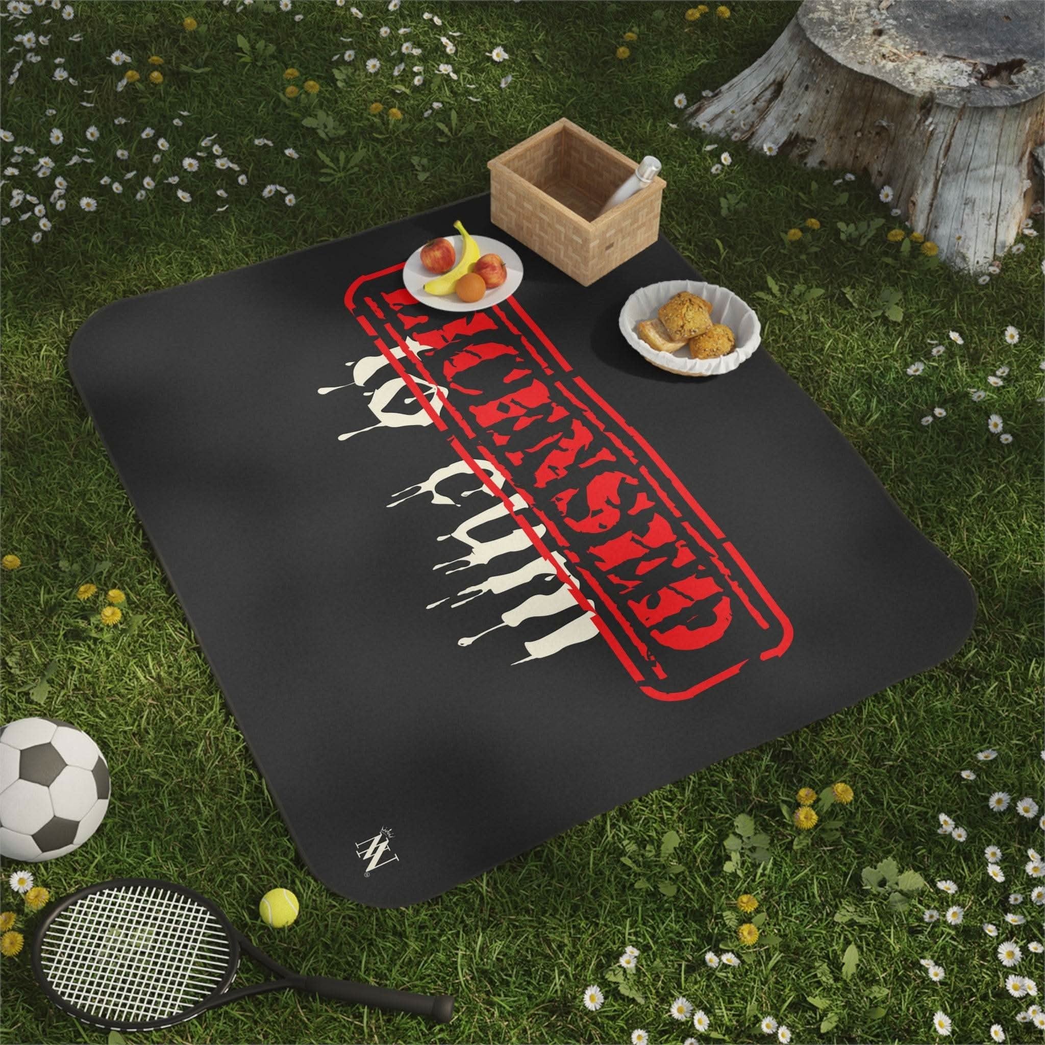 Licensed: To Cum | Mix Match Fun-Flirty Lovers’ Water-Resistant Blankets