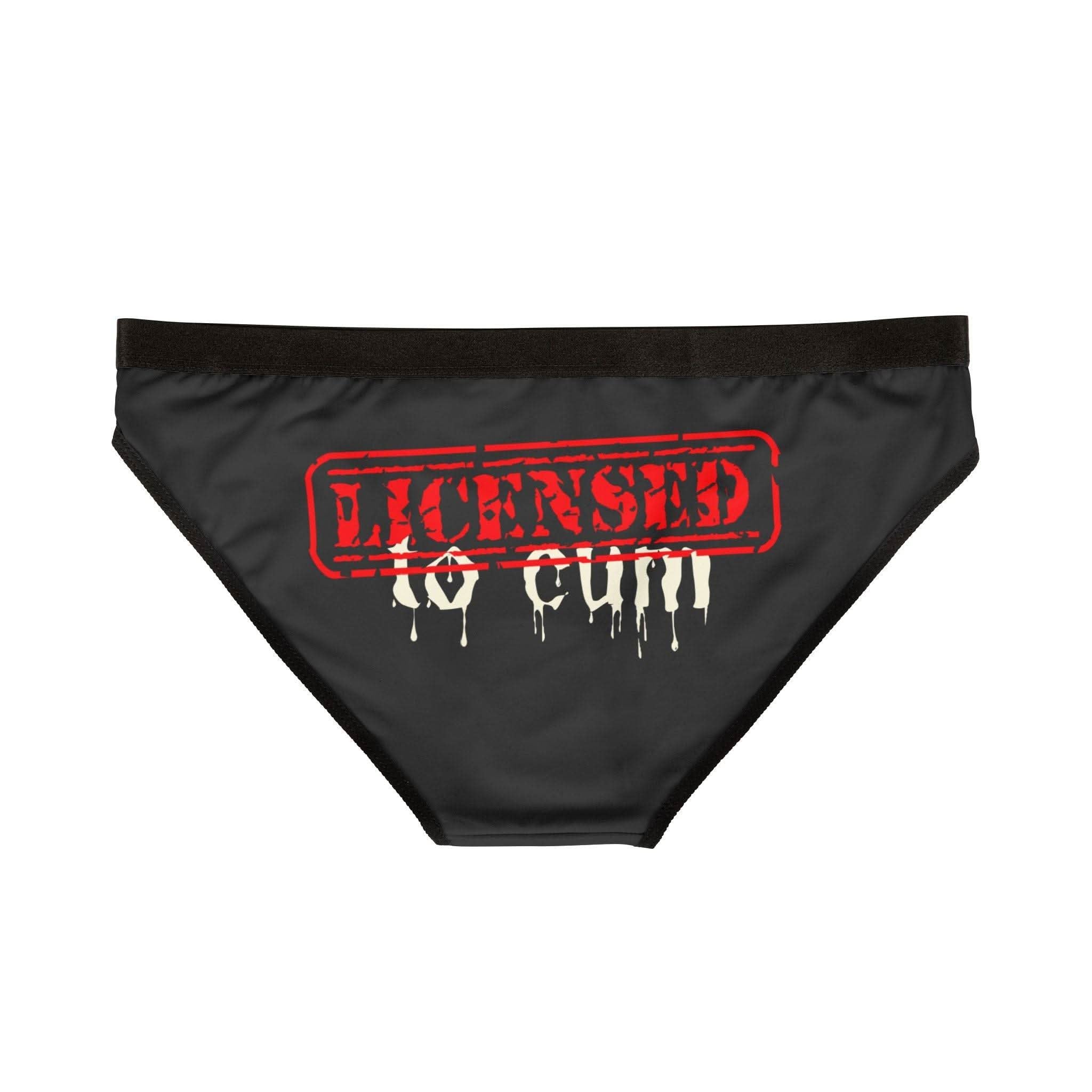 Licensed: To Cum | Mix & Match Women’s Fun-Flirty Lovers’ Panties