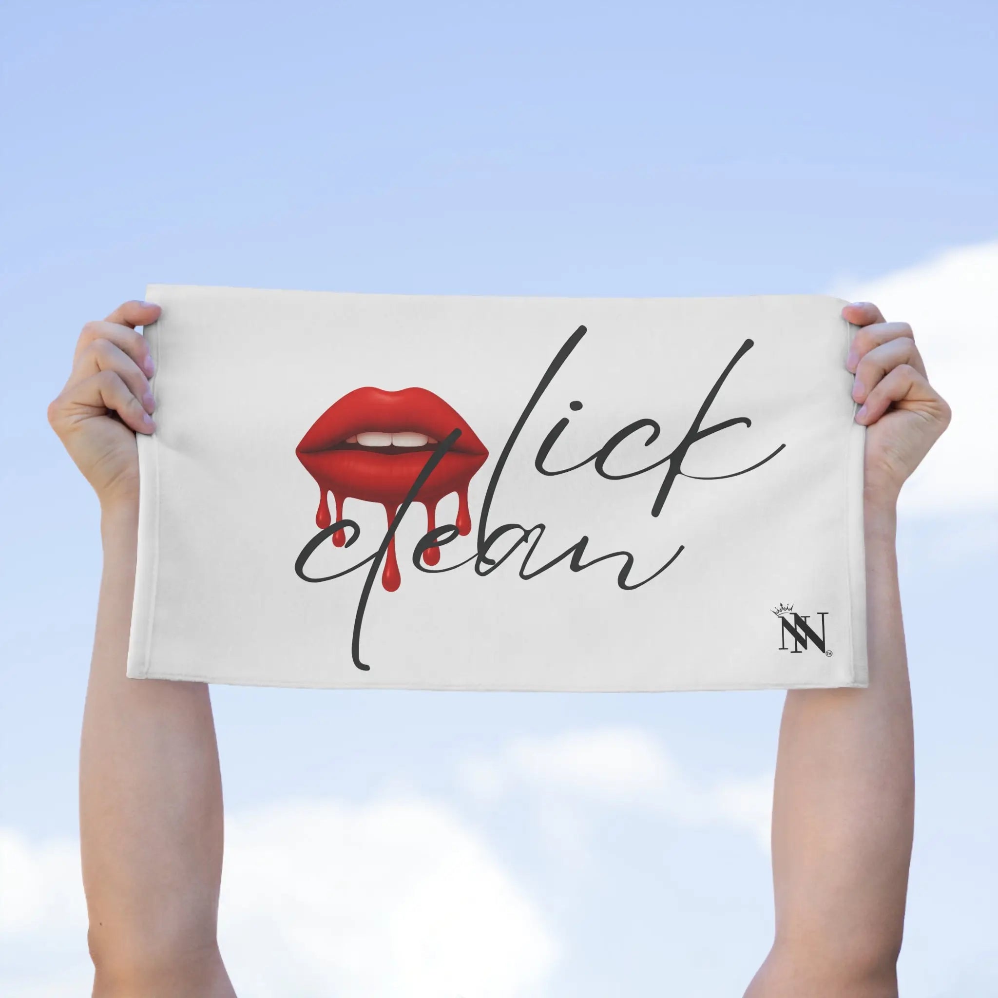 Lick Clean | Mix & Match Soft Fun-Flirty Lovers’ Towels