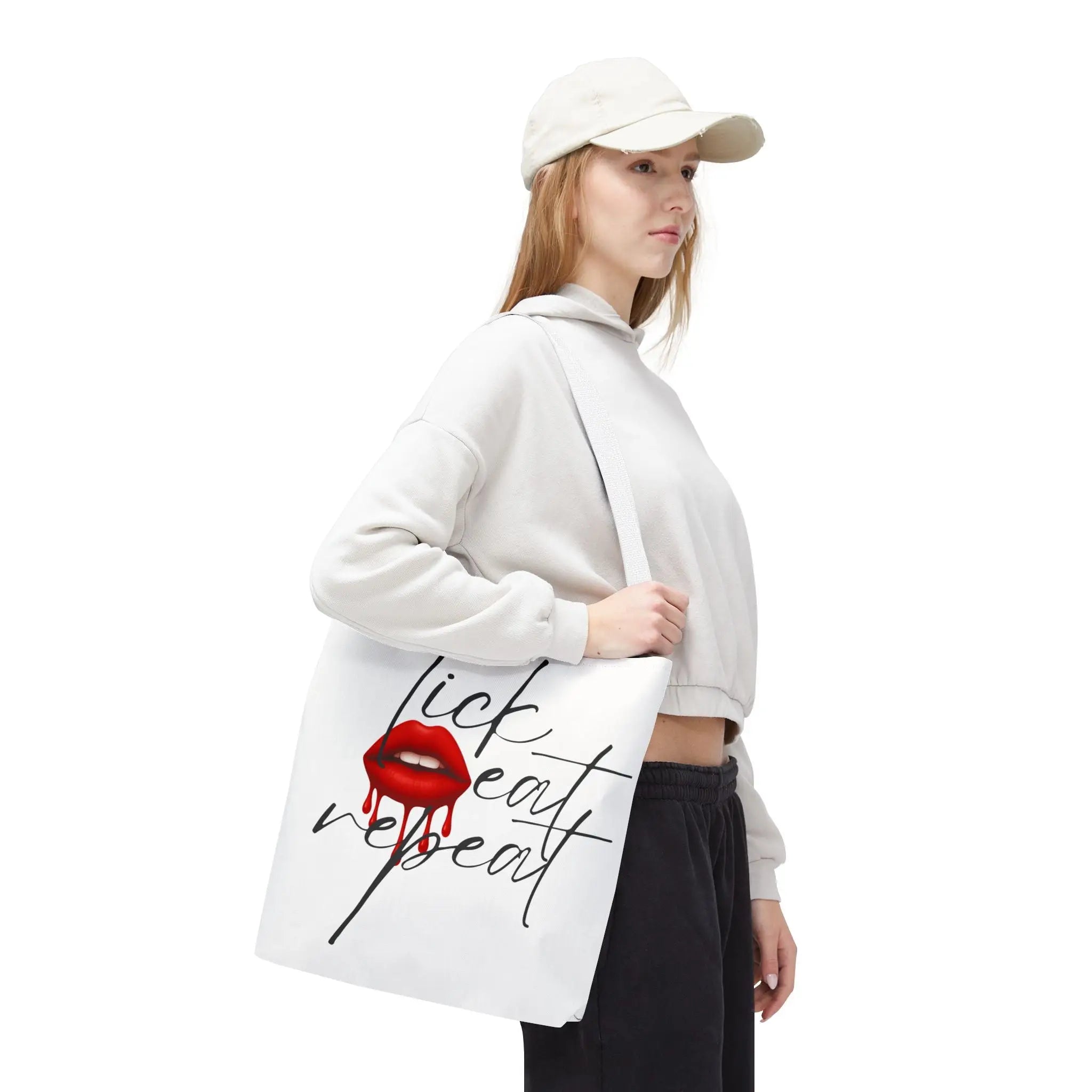 Lick Eat Repeat | Mix & Match Fun-Flirty Lovers’ Totes
