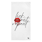 Lick Eat Repeat | Mix & Match XL Fun-Flirty Lovers’ Towels