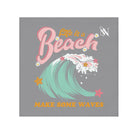 Life is a Beach Grey | Mix & Match Lils’ Fun-Flirty Lovers’ Towels