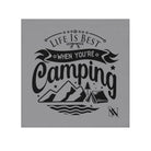 Life is Best When Your Camping Grey | Mix & Match Lils’ Fun-Flirty Lovers’ Towels