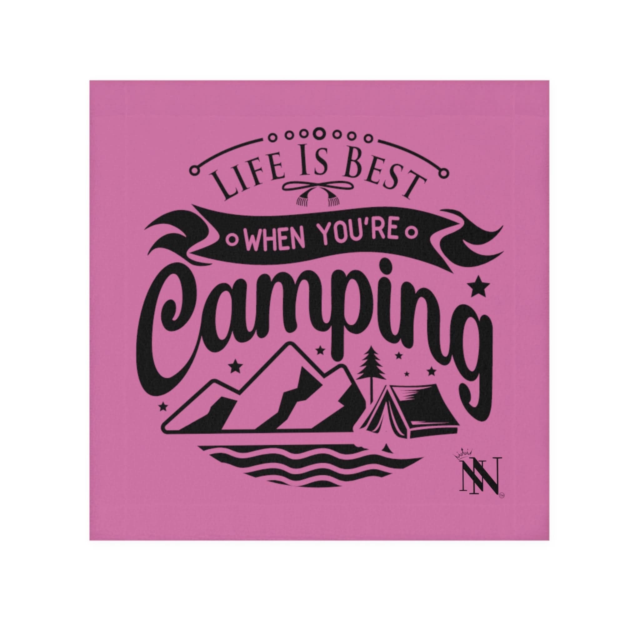 Life is Best When Your Camping Pink | Mix & Match Lils’ Fun-Flirty Lovers’ Towels