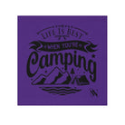 Life is Best When Your Camping Purple | Mix & Match Lils’ Fun-Flirty Lovers’ Towels