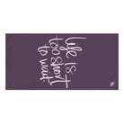 Life Is Too Short To Wait | Mix & Match Naughty XL Fun-Flirty Lovers’ Towels