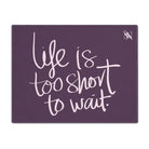 Life Is Too Short To Wait | Mix & Match Playful Fun-Flirty Lovers’ Toy Mats
