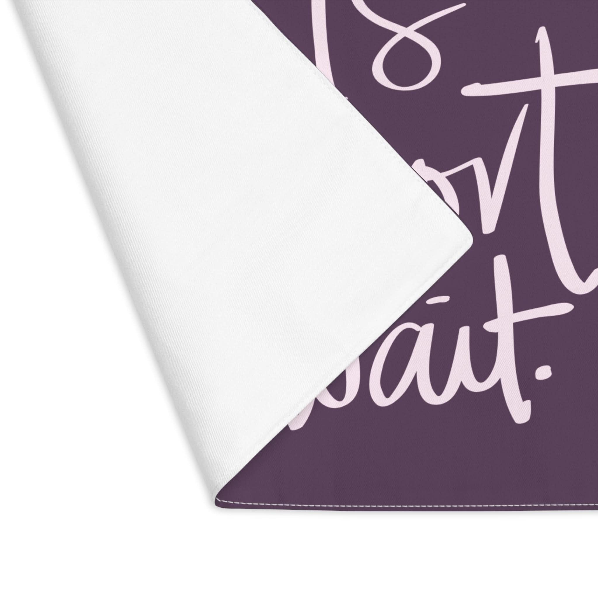 Life Is Too Short To Wait | Mix & Match Playful Fun-Flirty Lovers’ Toy Mats