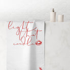Light That Candle | Mix & Match XL Fun-Flirty Lovers’ Towels